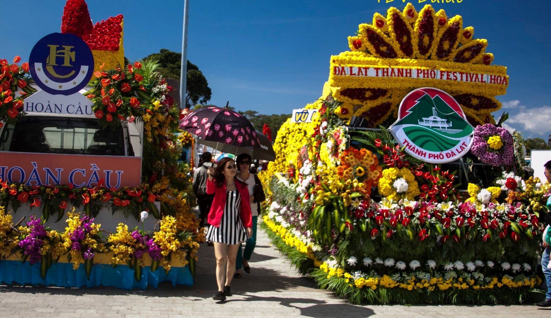 Dịp lễ hội Festival hoa Đà Lạt năm 2022 chào đón 700 nghìn lượt khách đến thăm